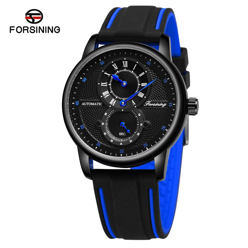 Relógio Mecânico FORSINING FSG8203M3B1 – Estilo Autêntico com Toque Vintage