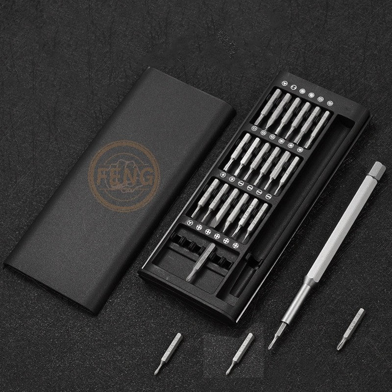 Kit Ferramenta Chave Magnética de Precisão – 24 Peças com Estojo