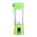 Mini Liquidificador Portátil Recarregável – 380ml | USB, Bivolt e com Ejeção Automática de Polpa